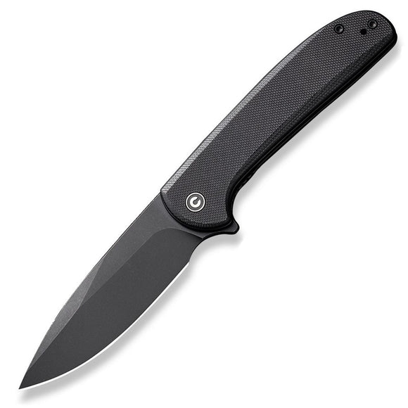 CIVIVI Primitrox Linerlock Black G10 Folding NitroV Drop Pt Pocket Knife 23005A2