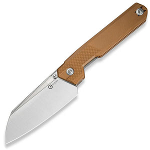 Civivi Hid Linerlock Brown G10 Folding 14C28N Reverse Tanto Pocket Knife 230083