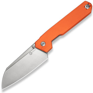 Civivi Hid Linerlock Orange G10 Folding 14C28N Reverse Tanto Pocket Knife 230084