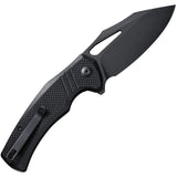 Civivi BullTusk Linerlock Black G10 Folding 14C28N Clip Pt Pocket Knife 230171