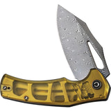 Civivi BullTusk Linerlock Ultem Folding Damascus Clip Pt Pocket Knife 23017DS1