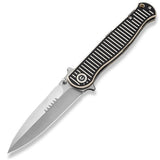 CIVIVI RS71 Linerlock Black & Ivory G10 Folding Nitro-V Pocket Knife 230251 - Holiday Sale