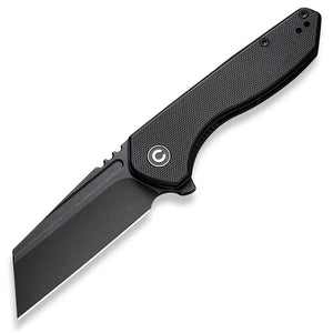 Civivi ExOne Linerlock Black G10 Folding Nitro-V Reverse Tanto Pocket Knife 230361