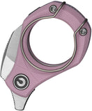 Civivi Pyrus Slip Joint Powder Pink G10 Folding 14C28N Hawkbill Pocket Knife 230385