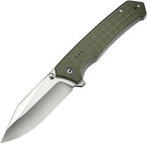 Civivi Tacticorix Linerlock OD Green G10 Folding Nitro-V Clip Pt Pocket Knife 230552