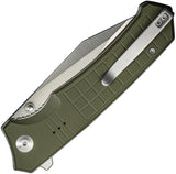 Civivi Tacticorix Linerlock OD Green G10 Folding Nitro-V Clip Pt Pocket Knife 230552