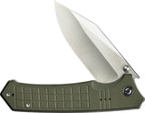 Civivi Tacticorix Linerlock OD Green G10 Folding Nitro-V Clip Pt Pocket Knife 230552