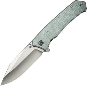 Civivi Tacticorix Linerlock Shredded Gray G10 Folding Nitro-V Clip Pt Pocket Knife 230553