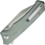 Civivi Tacticorix Linerlock Shredded Gray G10 Folding Nitro-V Clip Pt Pocket Knife 230553