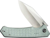 Civivi Tacticorix Linerlock Shredded Gray G10 Folding Nitro-V Clip Pt Pocket Knife 230553