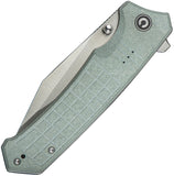 Civivi Tacticorix Linerlock Shredded Gray G10 Folding Nitro-V Clip Pt Pocket Knife 230553