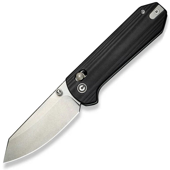 Civivi Yonder Crossbar Lock Black G10 Folding 14C28N Pocket Knife 230731