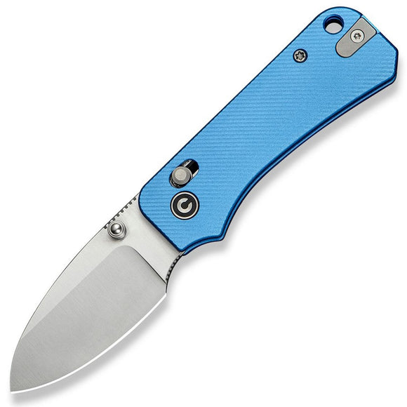 Civivi Baby Banter 2 Crossbar Lock Blue Aluminum Folding Nitro-V Pocket Knife 230741