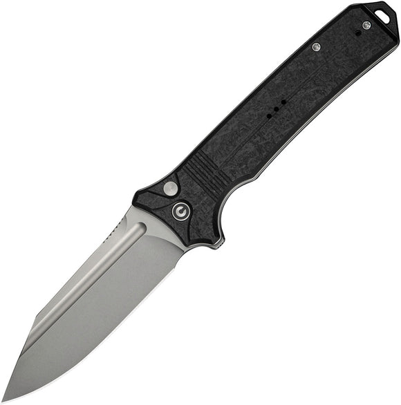 Civivi Neurohaptic Button Lock Black Shredded G10 Folding Nitro-V Pocket Knife 230802