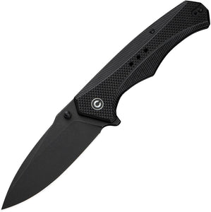 Civivi Photonix Linerlock Black Coarse G10 Folding 14C28N Pocket Knife 23081B1