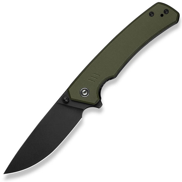 Civivi Merit Linerlock OD Green G10 Folding 14C28N Drop Pt Pocket Knife 240122