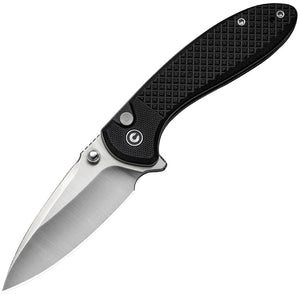 Civivi Faeger Button Lock Black G10 Folding 14C28N Drop Pt Pocket Knife 240311