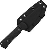 Civivi Jencks Black G10 14C28N Steel Drop Pt Fixed Blade Knife w/ Sheath 240511