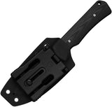 Civivi Jencks Black G10 14C28N Steel Drop Pt Fixed Blade Knife w/ Sheath 240511