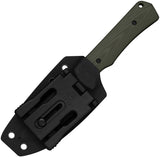 Civivi Jencks OD Green G10 14C28N Steel Drop Pt Fixed Blade Knife w/ Sheath 240512