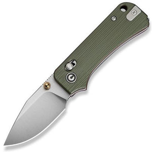 Civivi Baby Banter 2 TG Crossbar Lock Green & Red G10 Folding 14C28N Pocket Knife 240741