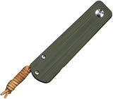 Civivi Slippy Sendy Slip Joint Green & Red G10 Folding Nitro-V Pocket Knife 24075B1