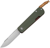 Civivi Slippy Sendy Slip Joint Green & Red G10 Folding Nitro-V Pocket Knife 24075B1