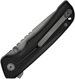 Civivi Tarask Button Lock Black G10 Folding Nitro-V Drop Pt Pocket Knife 25023C1