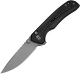 Civivi Tarask Button Lock Black G10 Folding Nitro-V Drop Pt Pocket Knife 25023C1