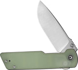 Civivi Zygon Top Crossbar Lock Jade Glow In The Dark G10 Folding Nitro-V Pocket Knife 250351