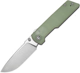 Civivi Zygon Top Crossbar Lock Jade Glow In The Dark G10 Folding Nitro-V Pocket Knife 250351