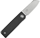 Civivi Kukei Linerlock Carbon Fiber & G10 Folding Nitro-V Pocket Knife w/ Sheath 250364