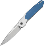 Civivi Brr15 Light Linerlock White & Blue G10 Folding Nitro-V Pocket Knife 250631
