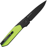 Civivi Brr15 Light Linerlock Black & Neon Green G10 Folding Nitro-V Pocket Knife 250632