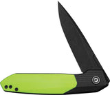 Civivi Brr15 Light Linerlock Black & Neon Green G10 Folding Nitro-V Pocket Knife 250632
