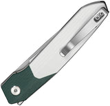 Civivi Brr15 Light Linerlock Teal Green & White G10 Folding Nitro-V Pocket Knife 250634