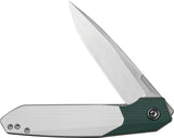 Civivi Brr15 Light Linerlock Teal Green & White G10 Folding Nitro-V Pocket Knife 250634