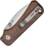 Civivi Baby Banter Slip Joint Guibourtia Wood Folding Nitro-V Pocket Knife 25066A2