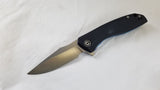 Civivi Baklash Black G10 Folding Knife Satin Blade by We Knife Co 801c