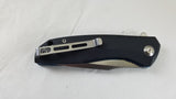 Civivi Baklash Black G10 Folding Knife Satin Blade by We Knife Co 801c