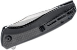 Civivi Baklash Linerlock Black G10/Carbon Fiber Folding 9Cr18MoV Knife 801D