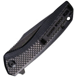 Civivi Baklash Black G10/Carbon Fiber Folding 9Cr18MoV Steel Pocket Knife 801I - Holiday Sale