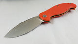 Civivi Naja Linerlock Orange G10 Folding Knife Satin Blade by We Knife Co 802a