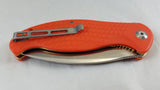 Civivi Naja Linerlock Orange G10 Folding Knife Satin Blade by We Knife Co 802a