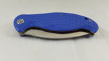 Civivi Naja Linerlock Blue G10 Folding Knife Satin Blade by We Knife Co 802b