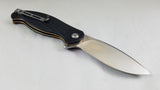 Civivi Naja Linerlock Black G10 Folding Knife Satin Blade by We Knife Co 802c