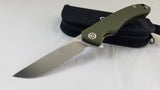 Civivi Courser Linerlock Green G10 Folding Knife VG10 Blade by We Knife Co 804A