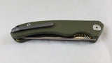 Civivi Courser Linerlock Green G10 Folding Knife VG10 Blade by We Knife Co 804A