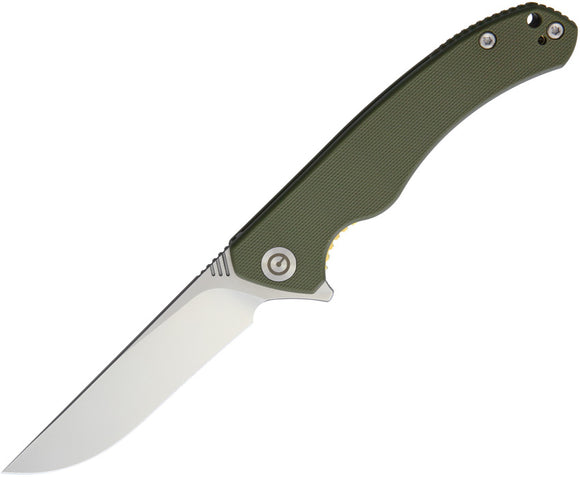 Civivi Courser Linerlock Green G10 Folding Knife VG10 Blade by We Knife Co 804A