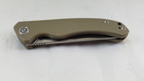 Civivi Courser Linerlock Tan G10 Folding Knife VG10 Blade by We Knife Co 804B